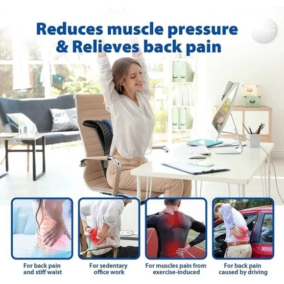 Waist Relax Mate Multi Level Back Stretching Device Relieve Chronic Pain NIB - Picture 3 of 7
